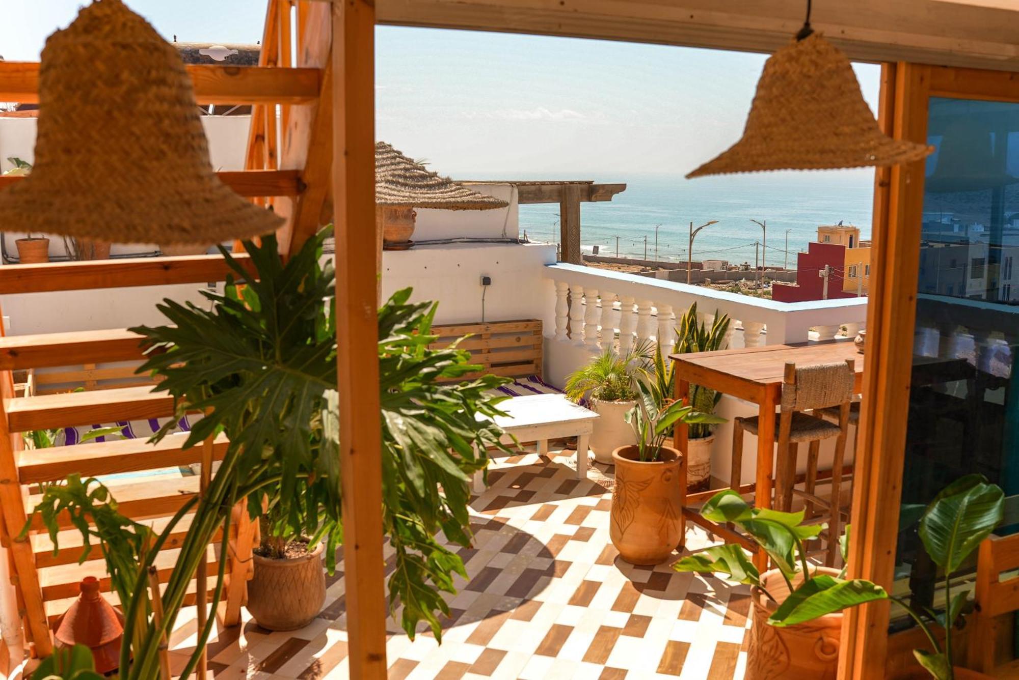 Surf Break Morocco Panzió Imszuan Kültér fotó