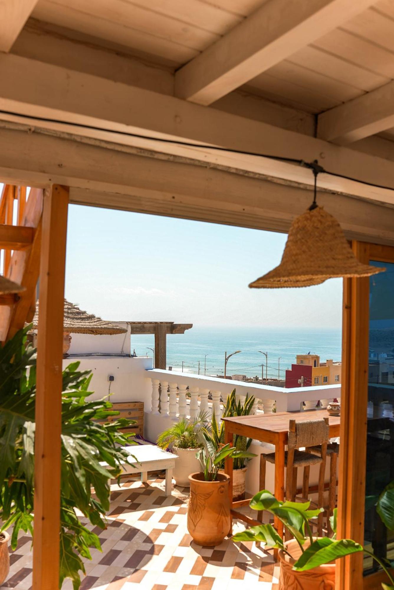 Surf Break Morocco Panzió Imszuan Kültér fotó